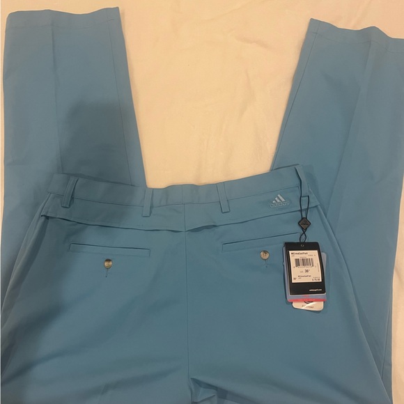 NWT Light Blue Men’s Adidas (MClimaCoolPant) golf pants 36x34 - Picture 2 of 6